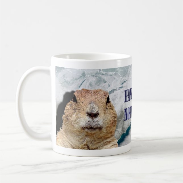 Mug Vortex polaire du Jour de la marmotte (Gauche)