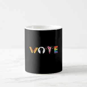 Mug VOTE Books Uterus LGBT Support