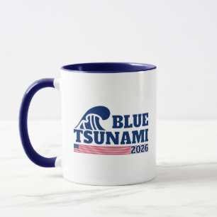 Mug Vote Democrat Blue Wave 2026