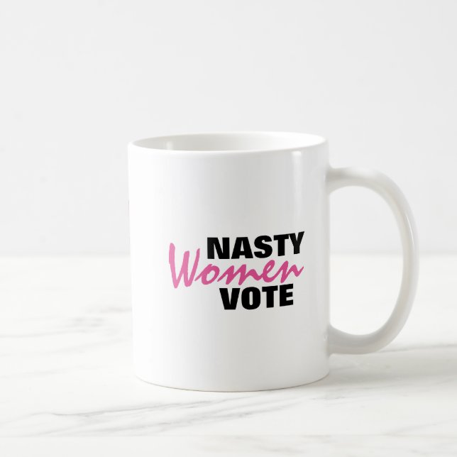 Mug Vote méchant 2016 de femmes (Droite)