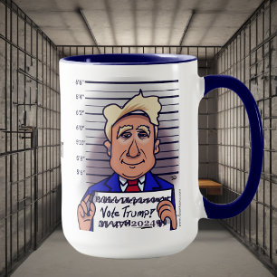 Mug Voter Trump dans une grande confusion