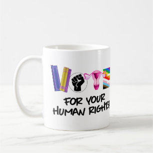 Mug Votez pour vos Droits de l'Homme