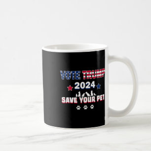 Mug Votez Trump 2025 Sauvez Vos Animaux Président Trum