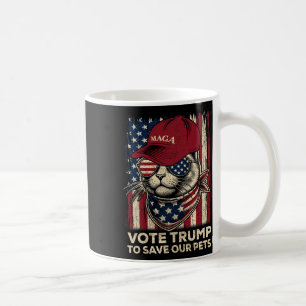 Mug Votez Trump Pour Sauver Nos Animaux 2024 American