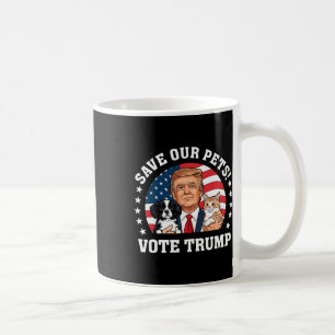 Mug Votez Trump Sauvez Nos Animaux Chats Chiens 2025 F