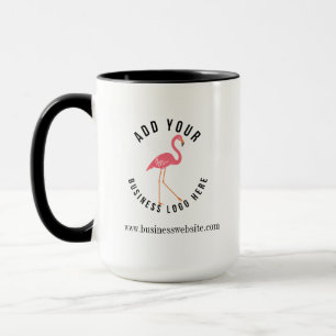 Mug Votre entreprise et Logo Site Web de l'entreprise 