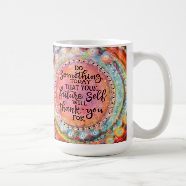Mug Votre futur Merci de volonté personnelle (Droite)