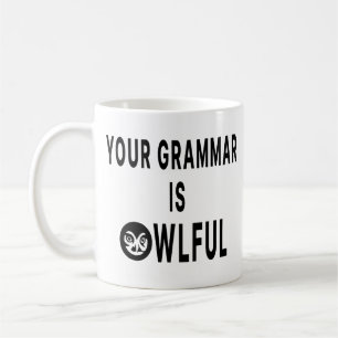 Mug Votre grammaire est puissante
