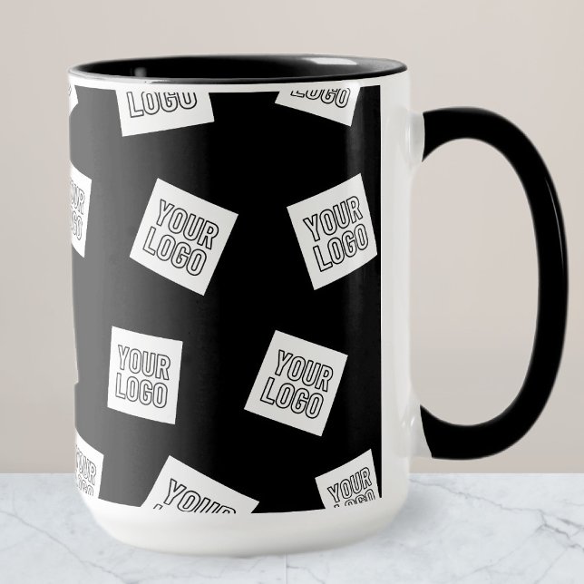 Mug Votre logo, photo ou autre image | Placement aléat (Créateur téléchargé)
