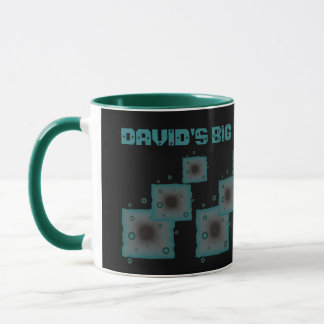 Mug Votre nom Big Machine Brew Sci Fi Imaginaire Vert