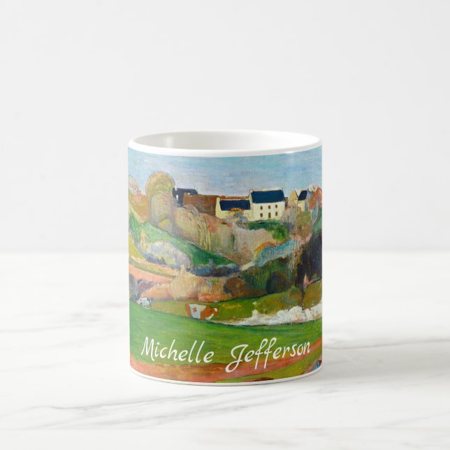 Mug Votre nom Impressionniste Peinture Pastorale Gaugu (Centre)