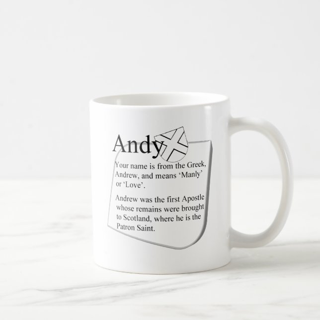 Mug Votre tasse, origine et signification nommées : (Droite)
