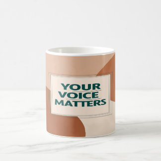 Mug Votre voix compte option 3