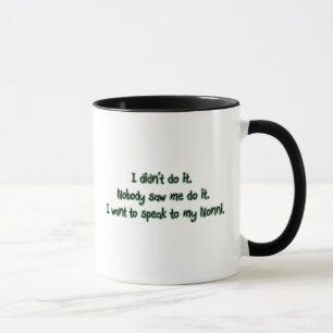 Mug Voulez parler à Nonni