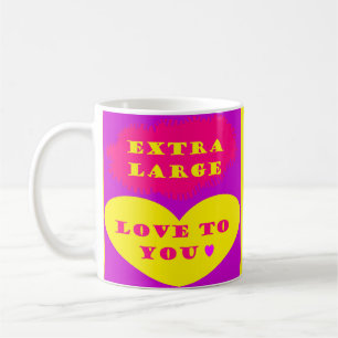 MUG VOUS AIMEZ DEUX DESSINS EN UN LÉMON ROSE