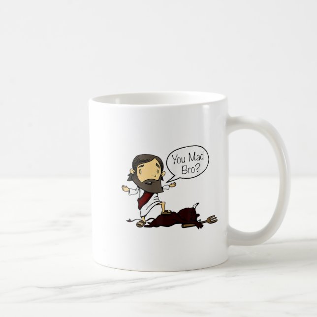 Mug Vous Avez Fait Bro Drôle Jésus Dit Citation Pour C (Droite)