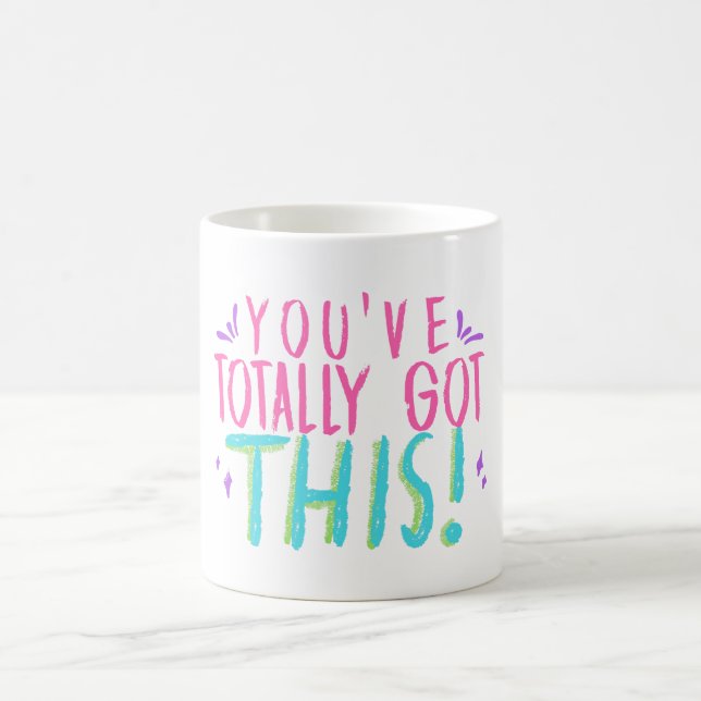 Mug Vous avez obtenu cette motivation de devis de supp (Centre)