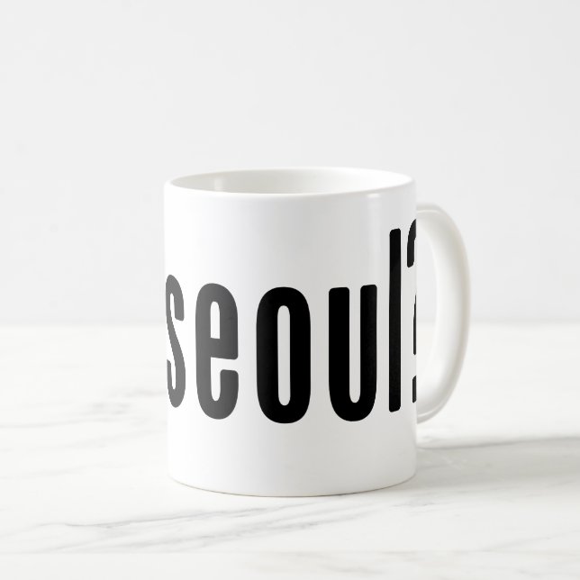 Mug vous avez séoul ? (Devant droit)