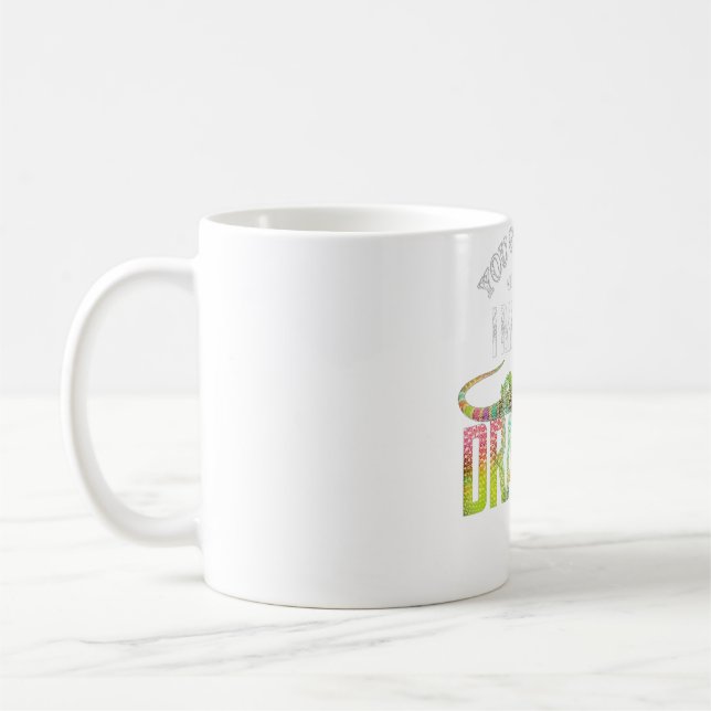 Mug Vous avez un chien mignon, j'élève de minuscules d (Gauche)