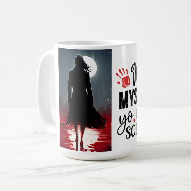 Mug Vous avez un mystère ? (Devant gauche)