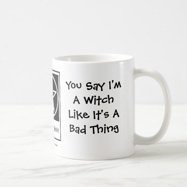 Mug Vous dites que je suis une sorcière - Pagan Wiccan (Droite)