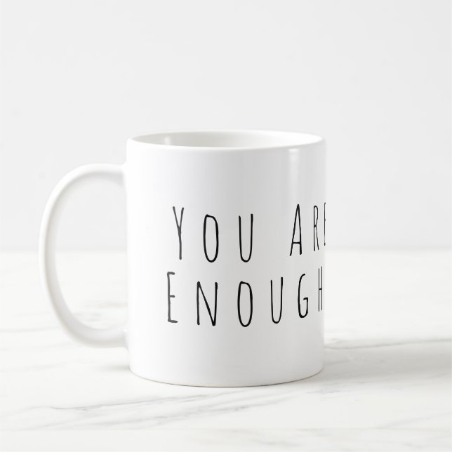 Mug VOUS EN ÊTES ASSEZ | Graphique d'art Word inspirat (Gauche)