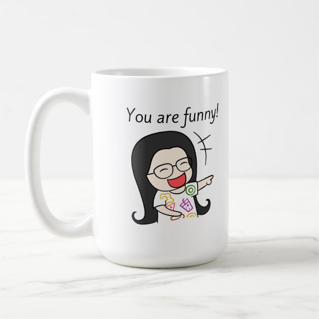 Mug vous êtes drôle (Gauche)