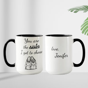 Mug Vous Êtes La Soeur Que Je Dois Choisir, Nom Person