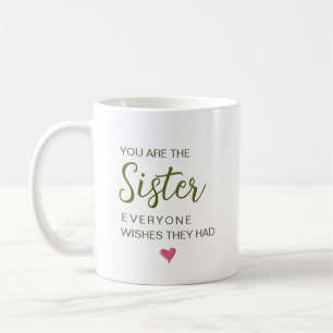 Mug Vous êtes la sœur que tout le monde aimerait avoir