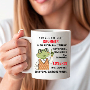 Mug Vous êtes le meilleur batteur, les autres sont des