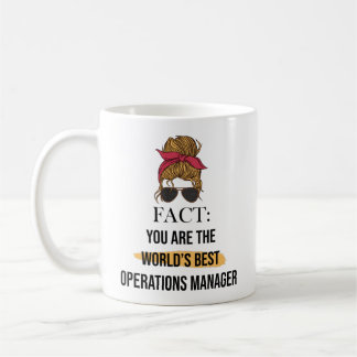 Mug Vous êtes le meilleur gestionnaire des opérations 
