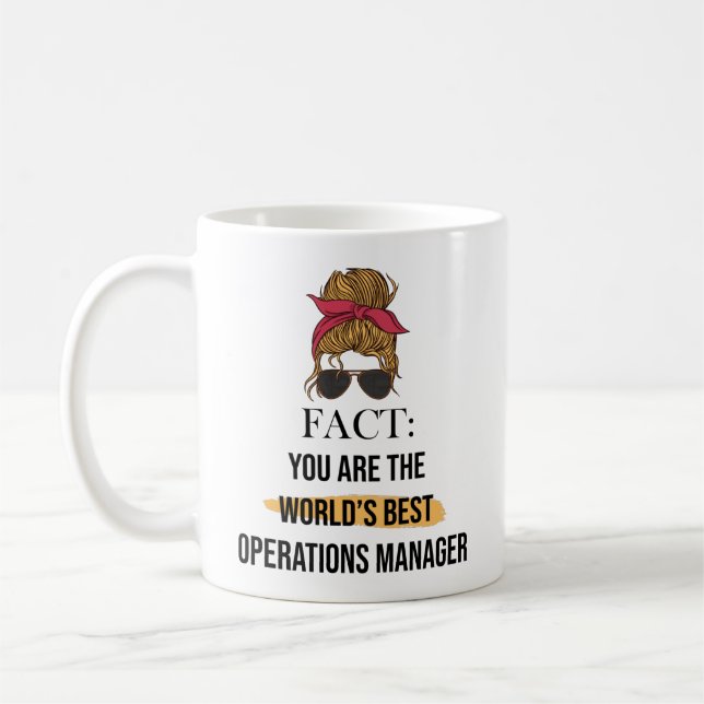 Mug Vous êtes le meilleur gestionnaire des opérations  (Gauche)