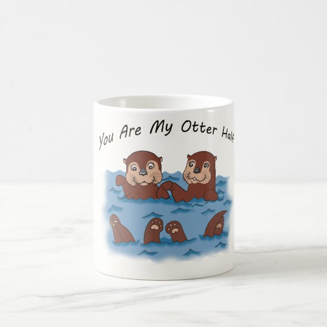 Mug Vous êtes ma loutre demi (Centre)