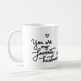 Mug Vous êtes mon coeur mignon Valentine de mari