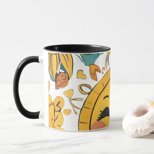 Mug Vous Êtes Mon Design Sunshine (Avec donut)