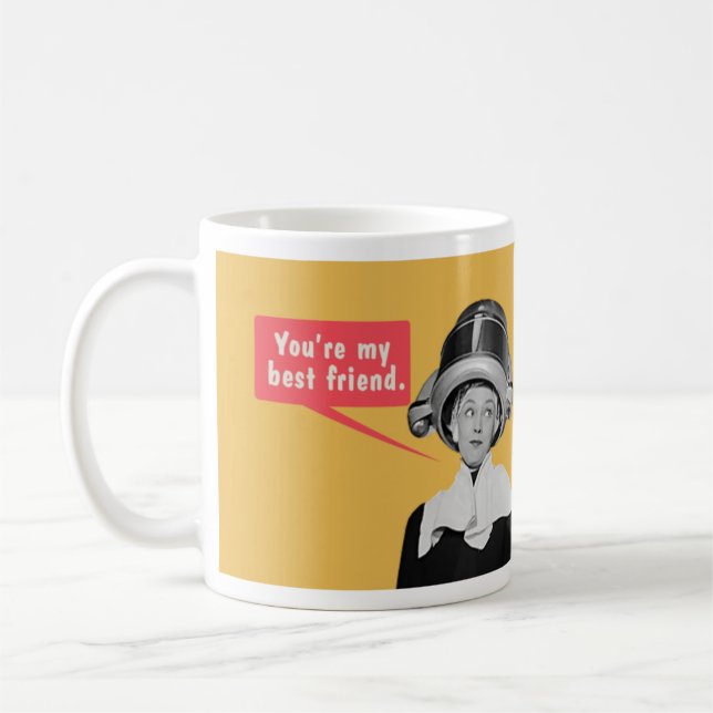 Mug Vous êtes mon meilleur ami. / Je suis votre seul a (Gauche)