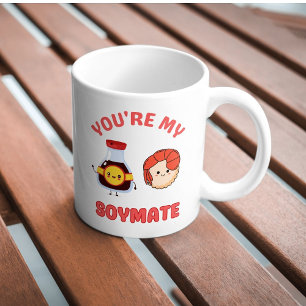Mug Vous êtes My Soymate - Romantic Soy Sauce Food