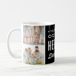 Mug Vous êtes notre Héros Papa Photo Collage