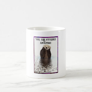 Mug Vous êtes Otterly Extraordinaire Cute Pun avec Swe