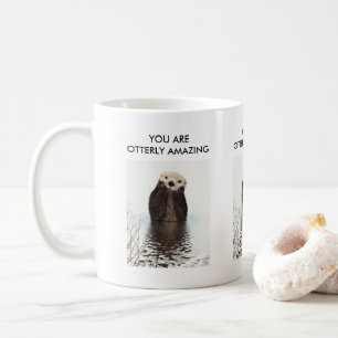 Mug Vous êtes Otterly Extraordinaire Silly Pun avec Cu