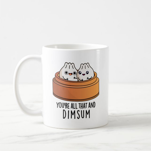 Mug Vous êtes tout ça et Dimsum amusant jeu de nourrit (Gauche)