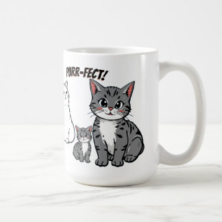 Mug Vous êtes un chat et un cœur animés parfaits