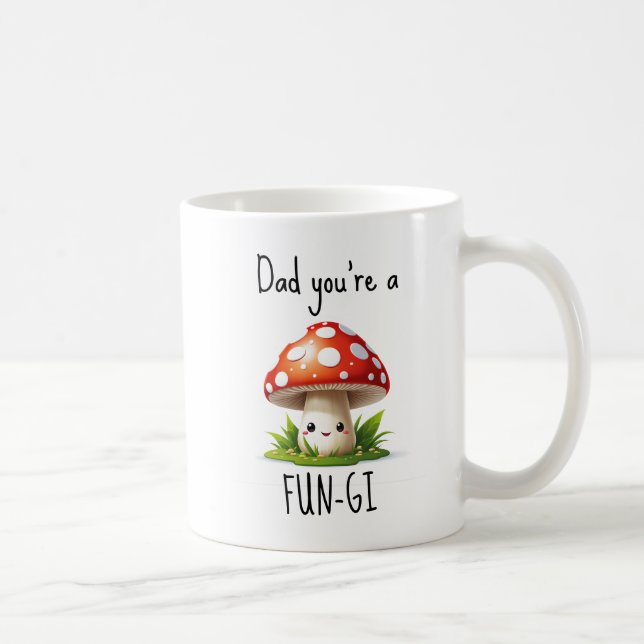 Mug VOUS ÊTES UN FUNGI ! ! FÊTE DES PÈRES DAD Noël (Droite)