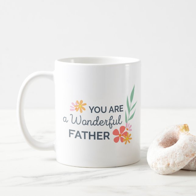 Mug Vous Êtes Une Merveilleuse Fête des pères | Café M (Avec donut)