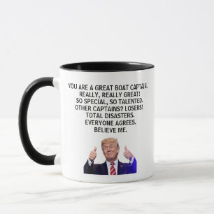 Mug Vous êtes vraiment un grand capitaine de bateau, v
