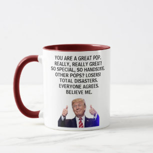Mug Vous êtes vraiment une grande pop, vraiment vraime