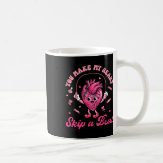 Mug Vous faites sauter mon cœur avec joie Infirmière c