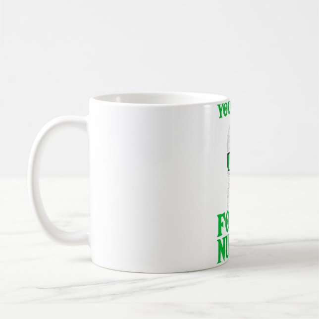 Mug Vous ferez Fookin Nuttin Crâne irlandais avec Sung (Gauche)