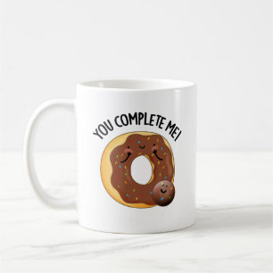 Mug Vous Me Complétez Drôle Nourriture Pun Donut