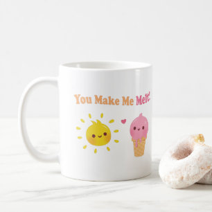 Mug Vous Me Faites Fondre, Drôle Soleil et Glace Crème